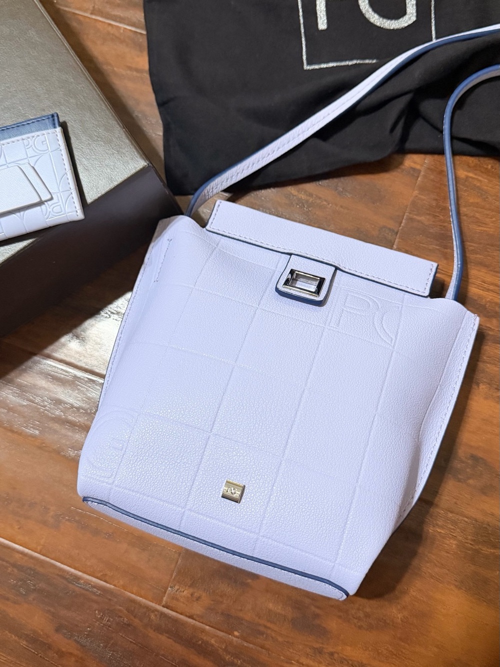 PG Purificacion Garcia Crossbody Bag and free cardholder